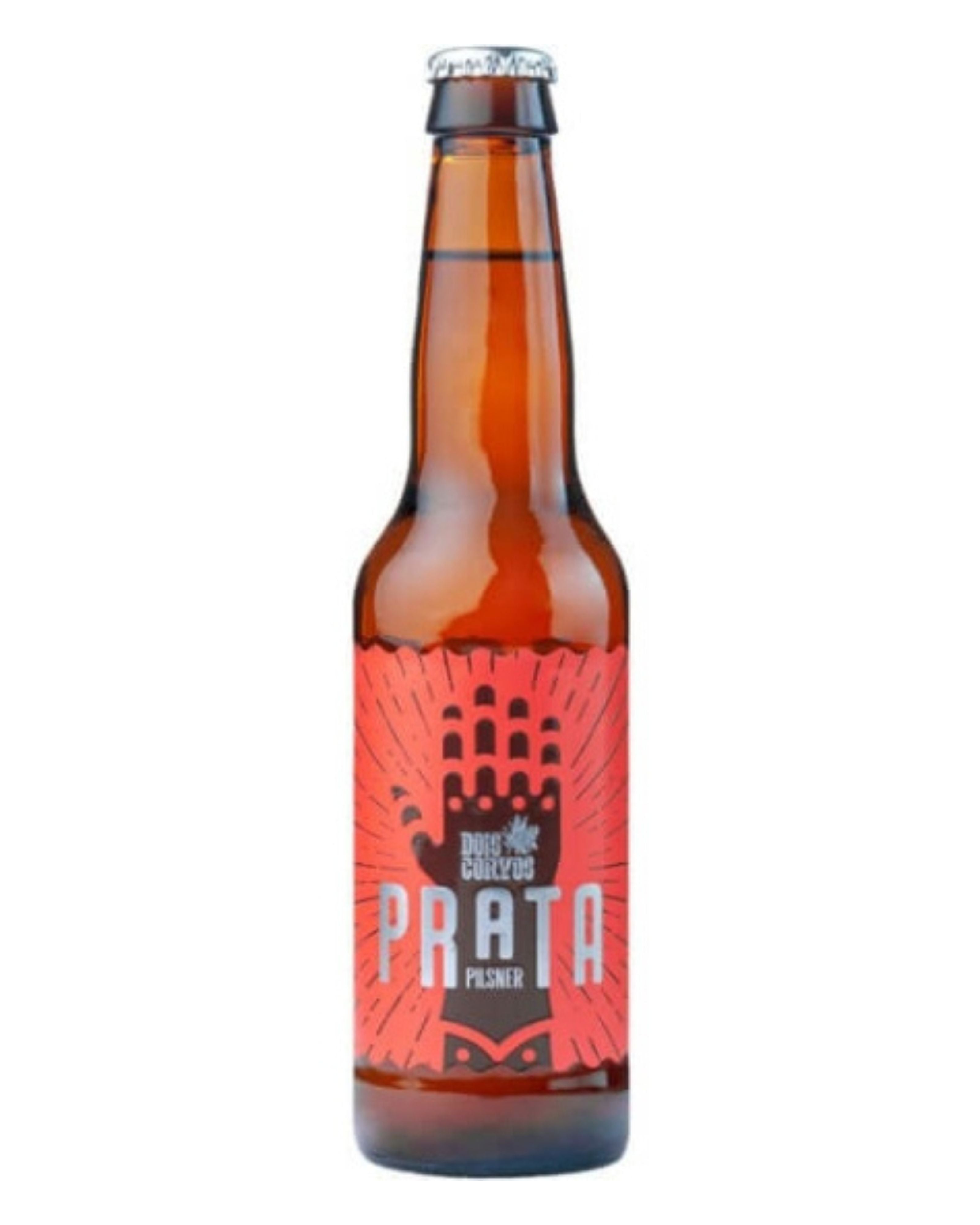 Cerveja Artesanal Prata Pilsner Dois Corvos 33cl