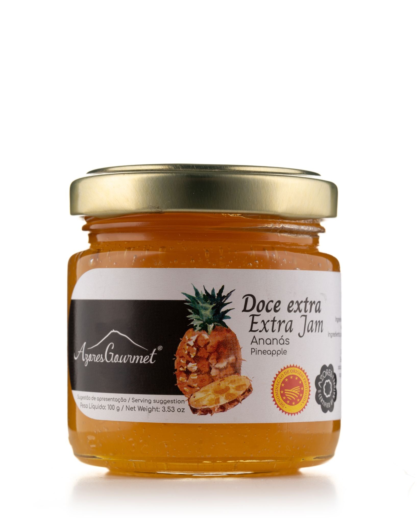 Azores Gourmet Pineapple Extra Jam 100g