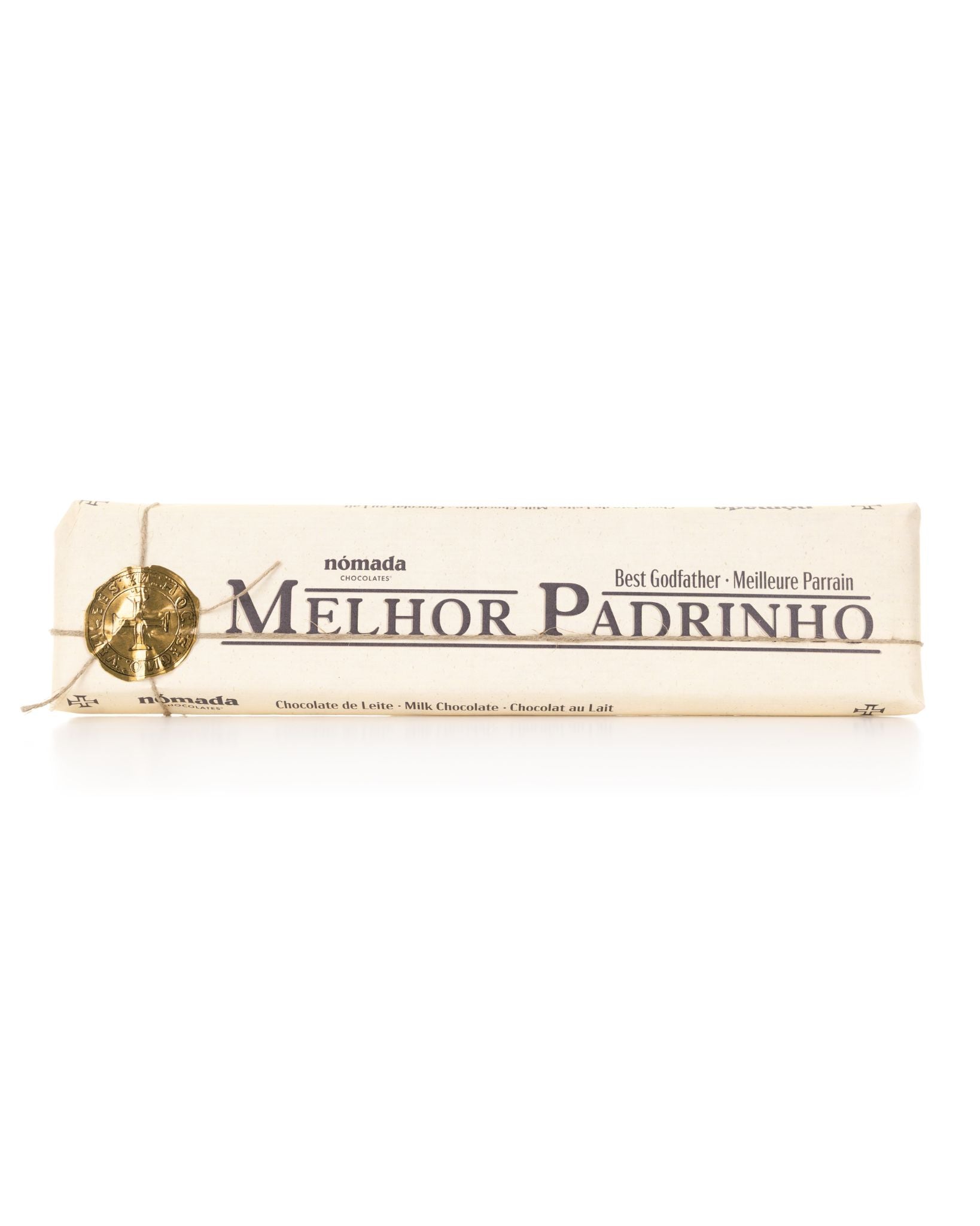 Milk Chocolate Bar &quot;Best Godfather&quot; Nómada Chocolates 300g