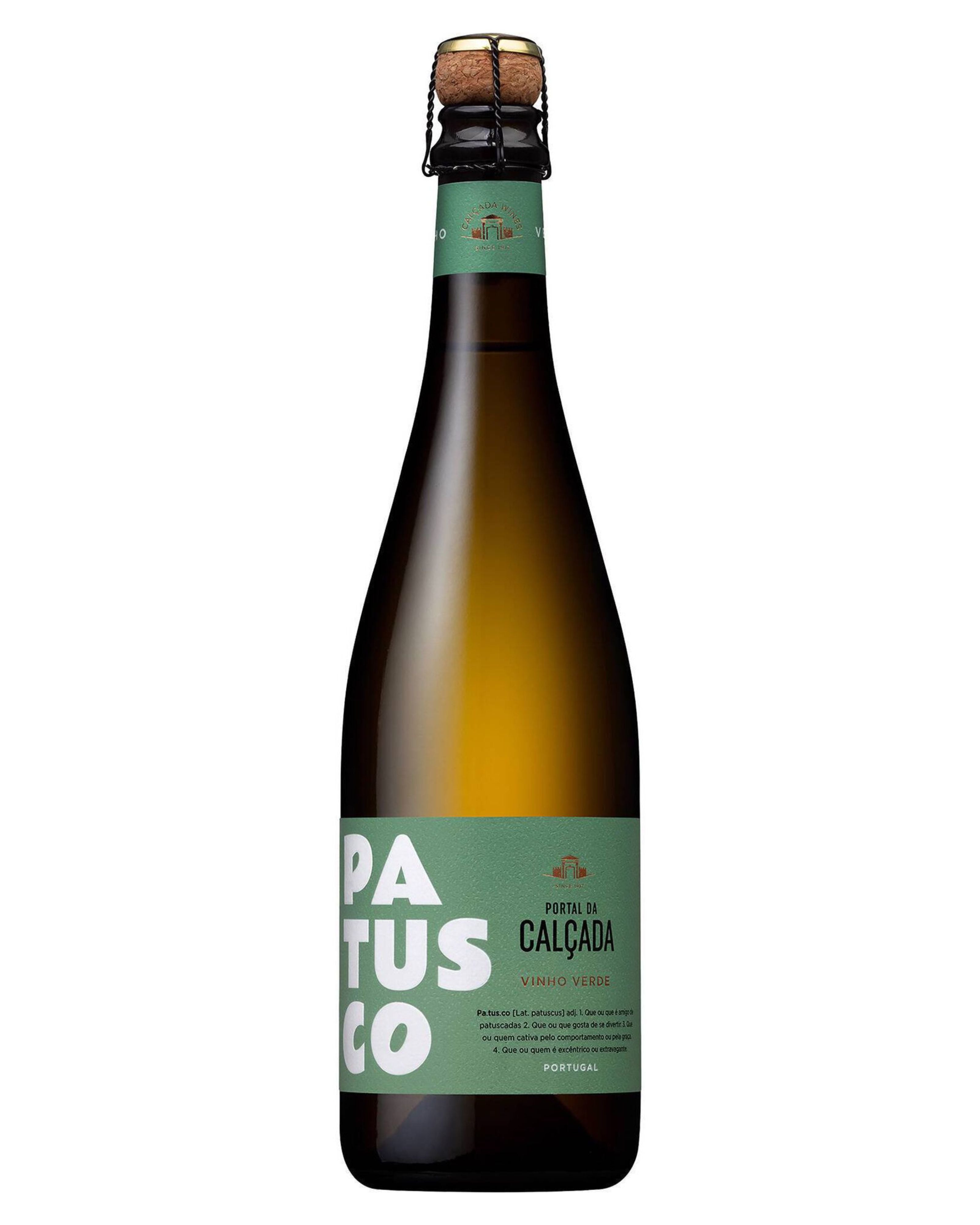 Green Wine Portal of the Sidewalk Patusco 75cl