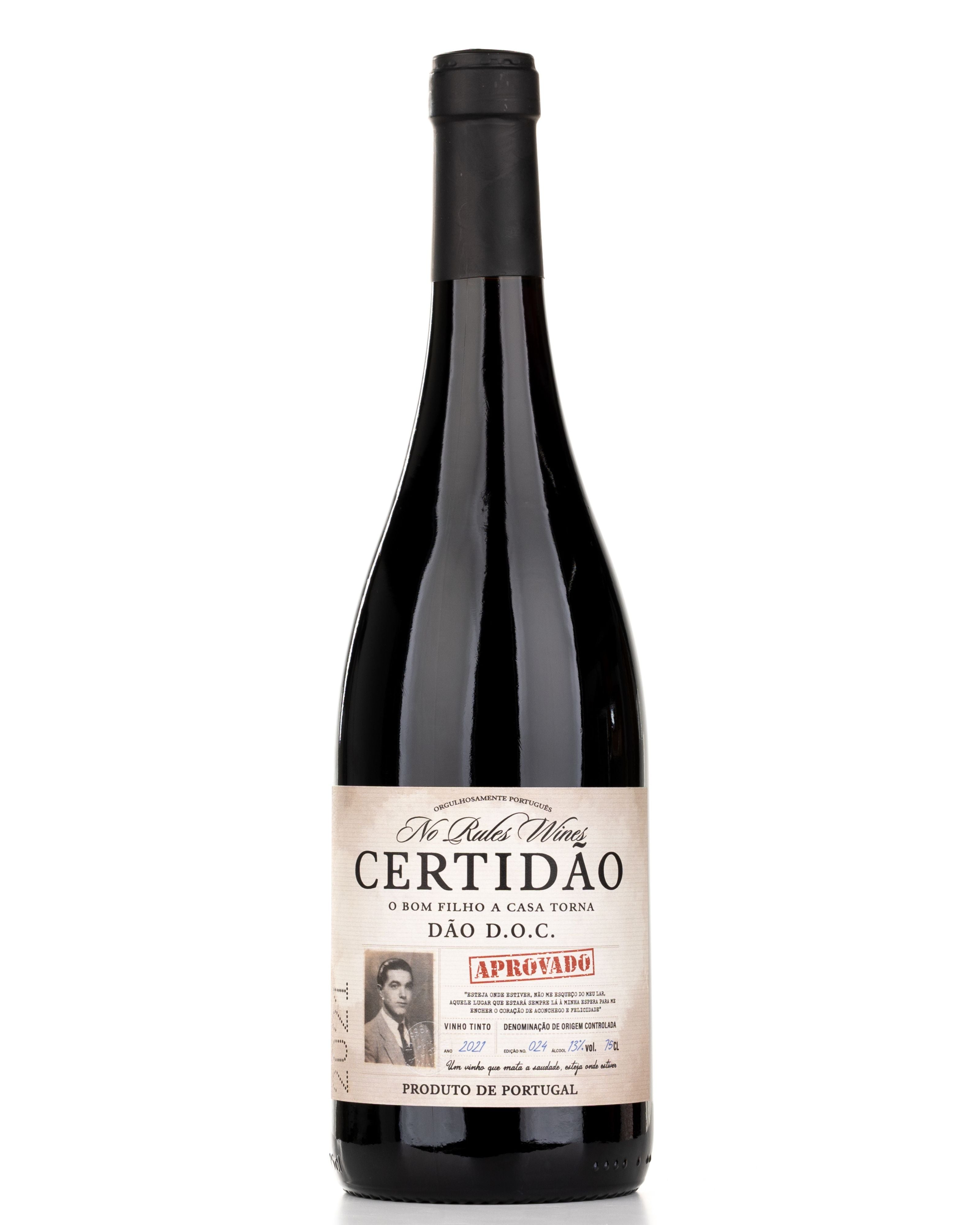 Red Wine Certidão