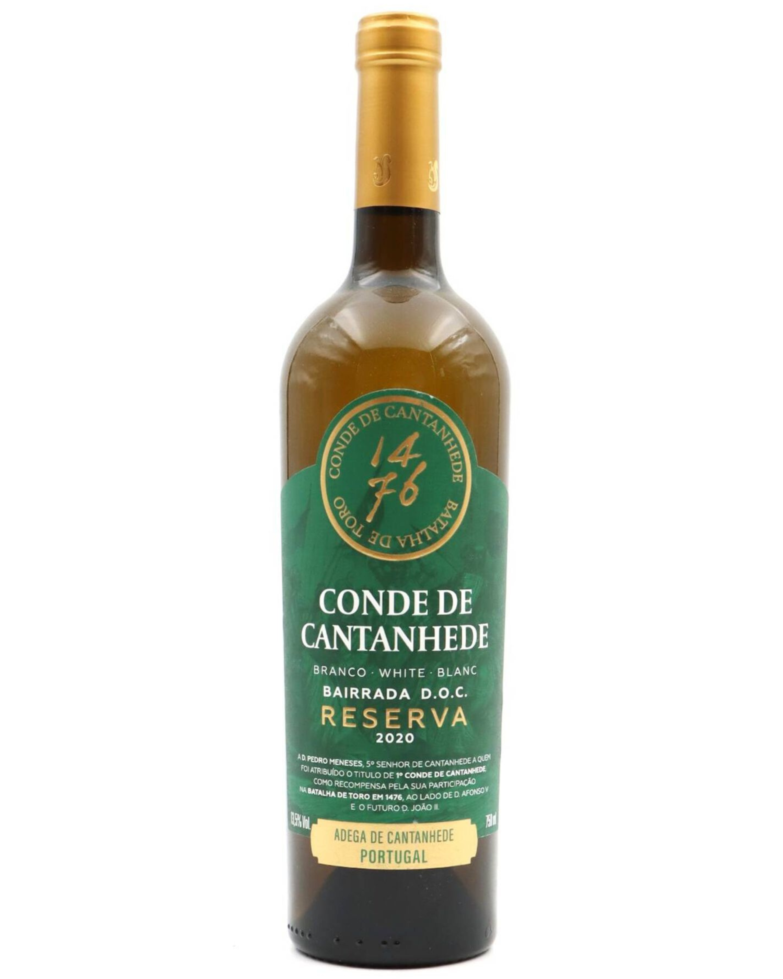 Vinho Branco Bairrada Conde de Cantanhede Reserva 75cl
