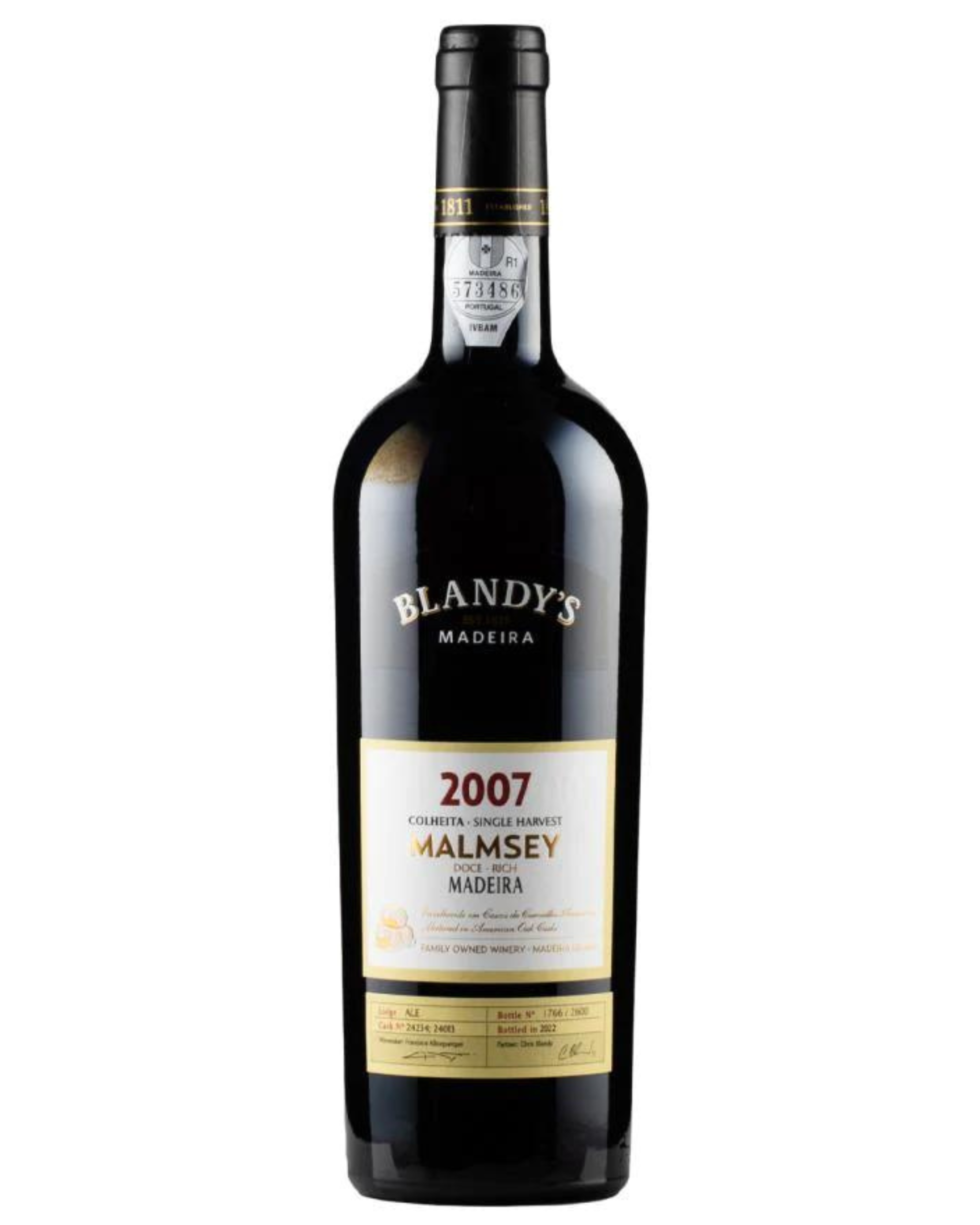 Blandy’s Harvest Malmsey 2007