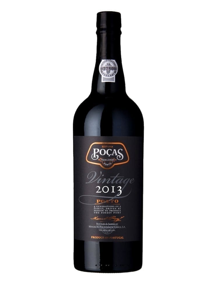 A Bottle of Poças Vintage 2013 Port